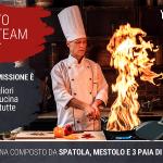 Small Yosukata Set di Utensili per Wok: Spatola, Mestolo e Bacchette in Bambù per Wok in Acciaio ai Carbonio Pre-Stagionato da 43 cm